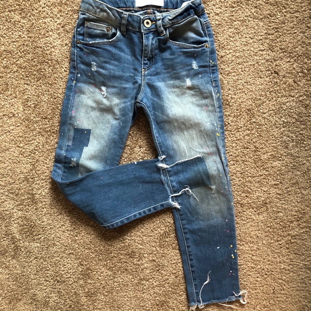 Kids Zara Jeans for girls.